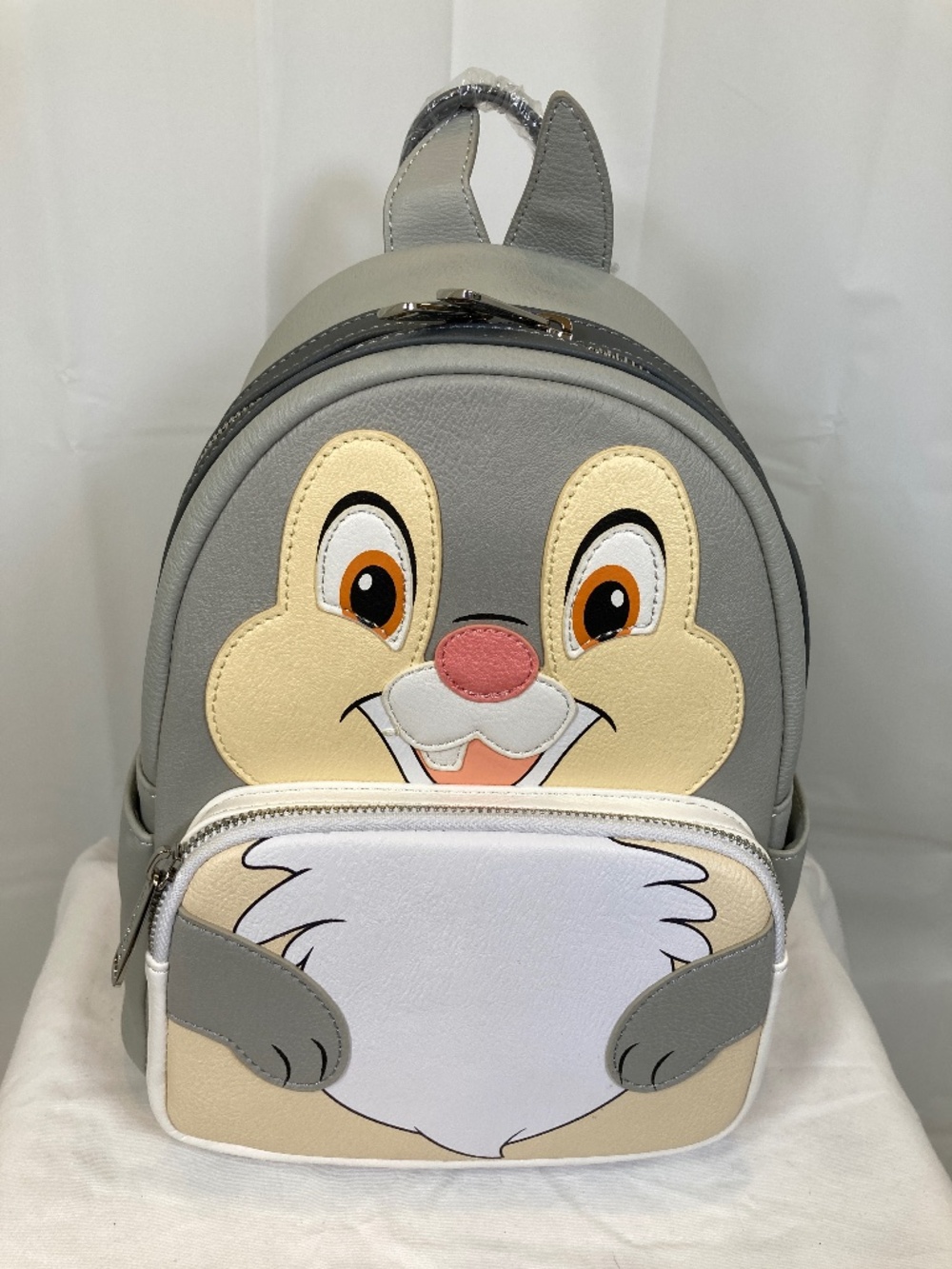 Disney Loungefly Backpack Thumper Figural Cosplay NWT Grotto Treasures Gray